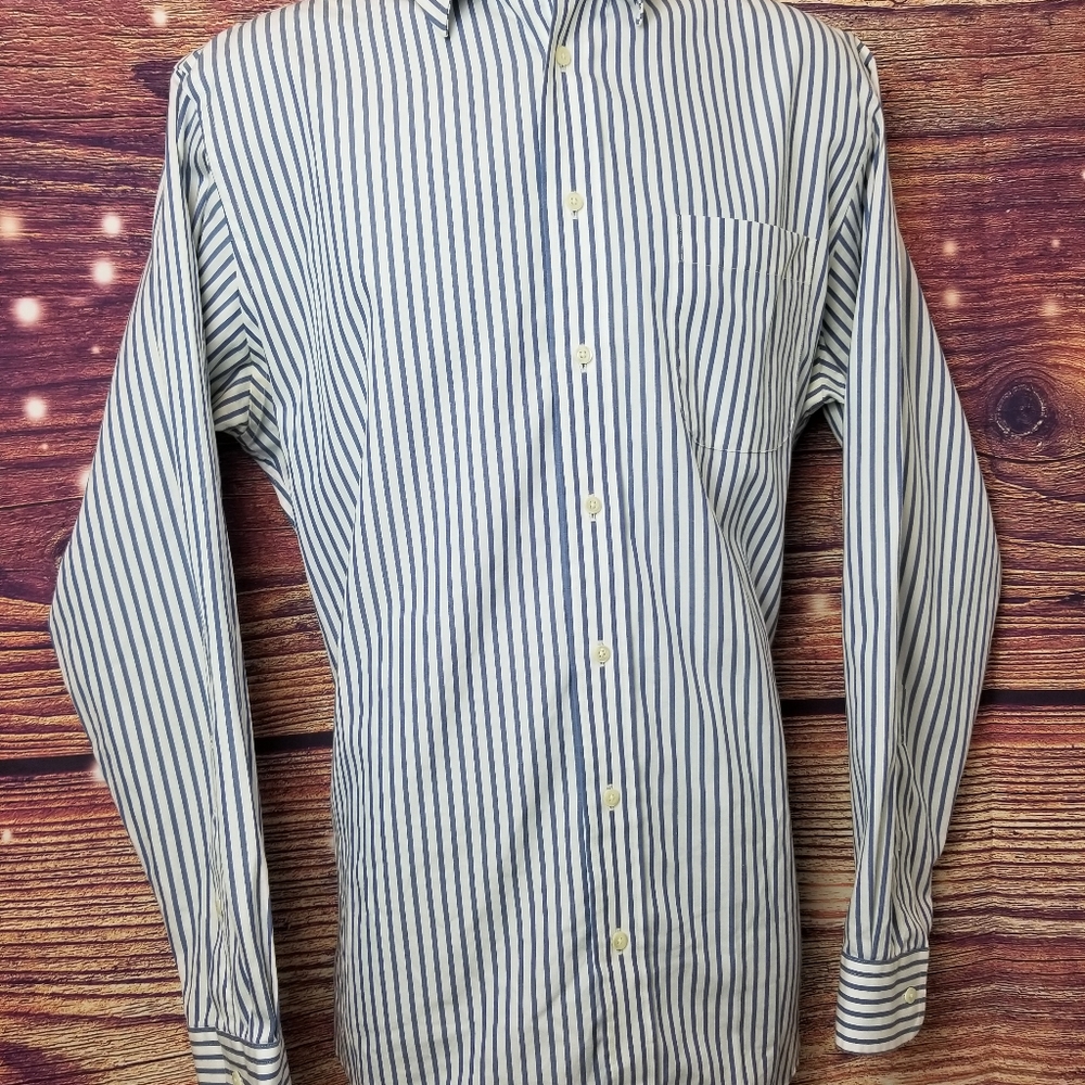 JOS.A.Bank BLUE AND WHITE SIZE 16-35 - Picture 3 of 5